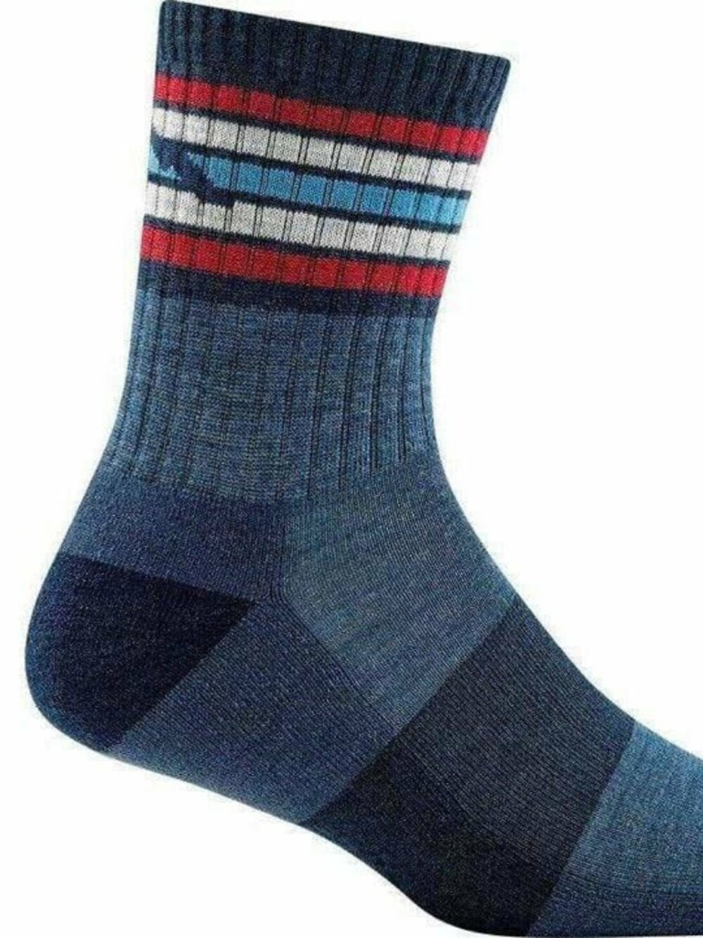 DARN TOUGH KID'S KELSO MICRO CREW HIKING SOCKS - SIZE LARGE